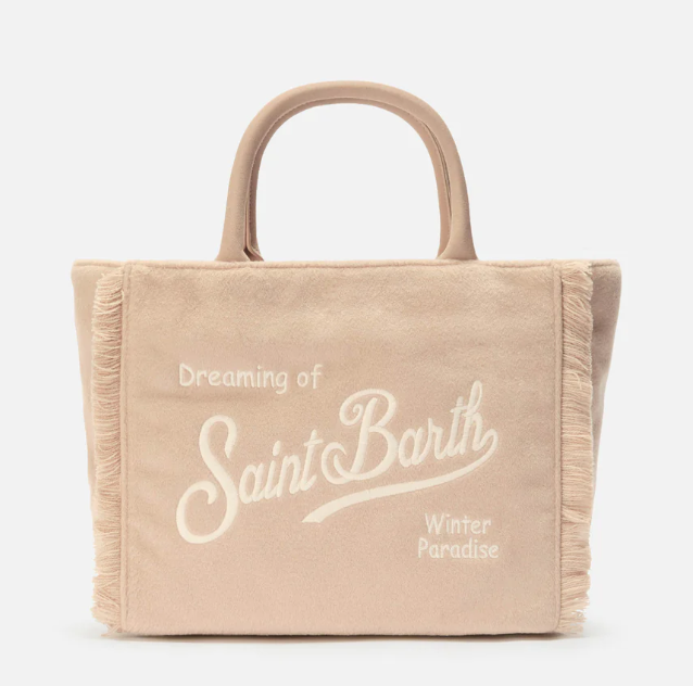 Bolso de mano Colette felt lana beige